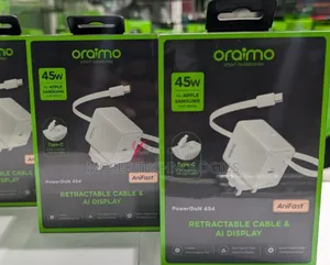 Oraimo PowerGan 454 – 45W Retractable Cable Charger