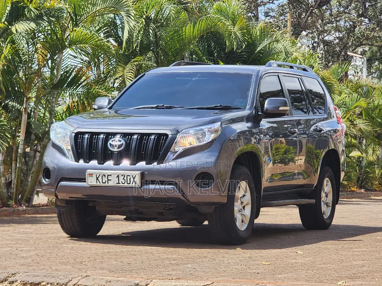 Toyota Land Cruiser Prado 2015 Gray