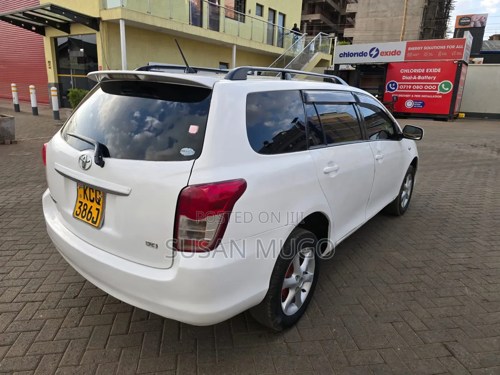 Toyota Corolla Fielder 2011 White