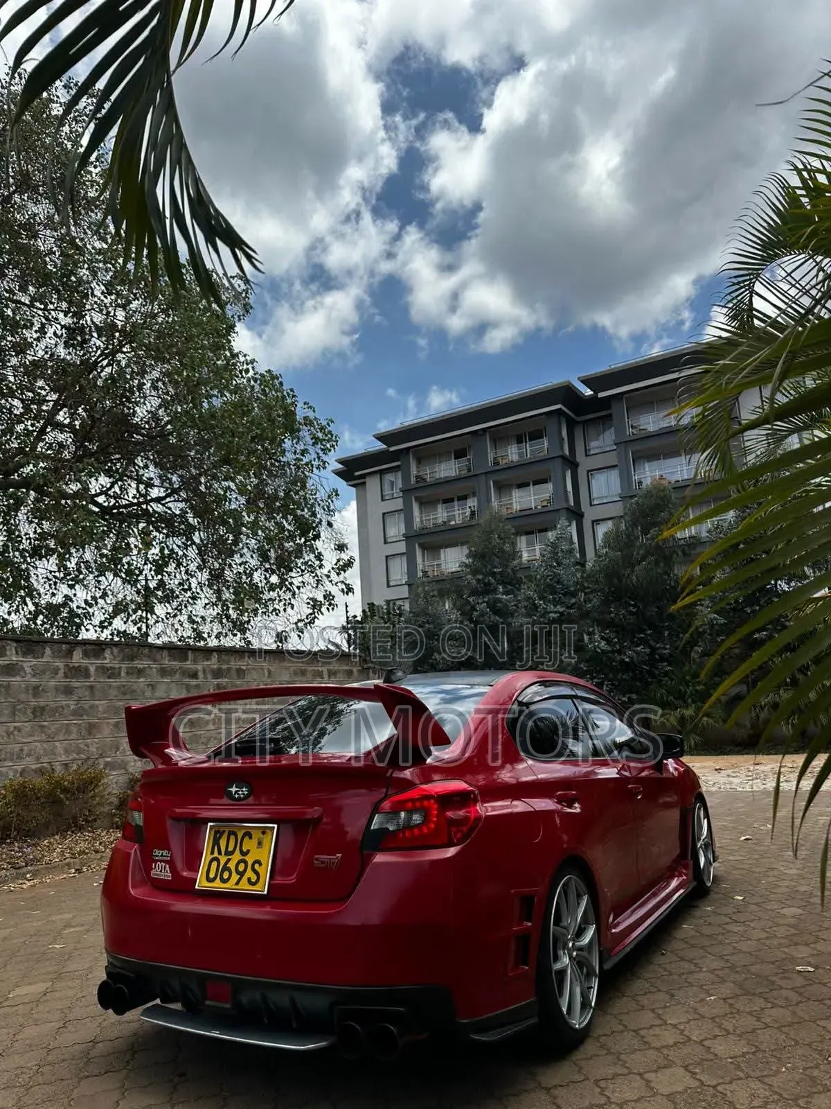 Subaru Impreza WRX STI 2.0 AWD 2014 Red