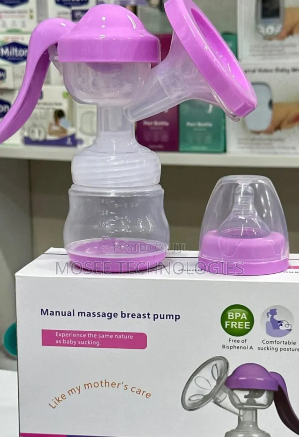 Manual Breast Pump – Easy Milk Expression