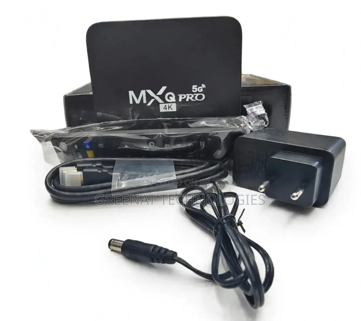 MXQ Pro 5Ghz 4K Android TV Box Internet TV Multimedia Gateway