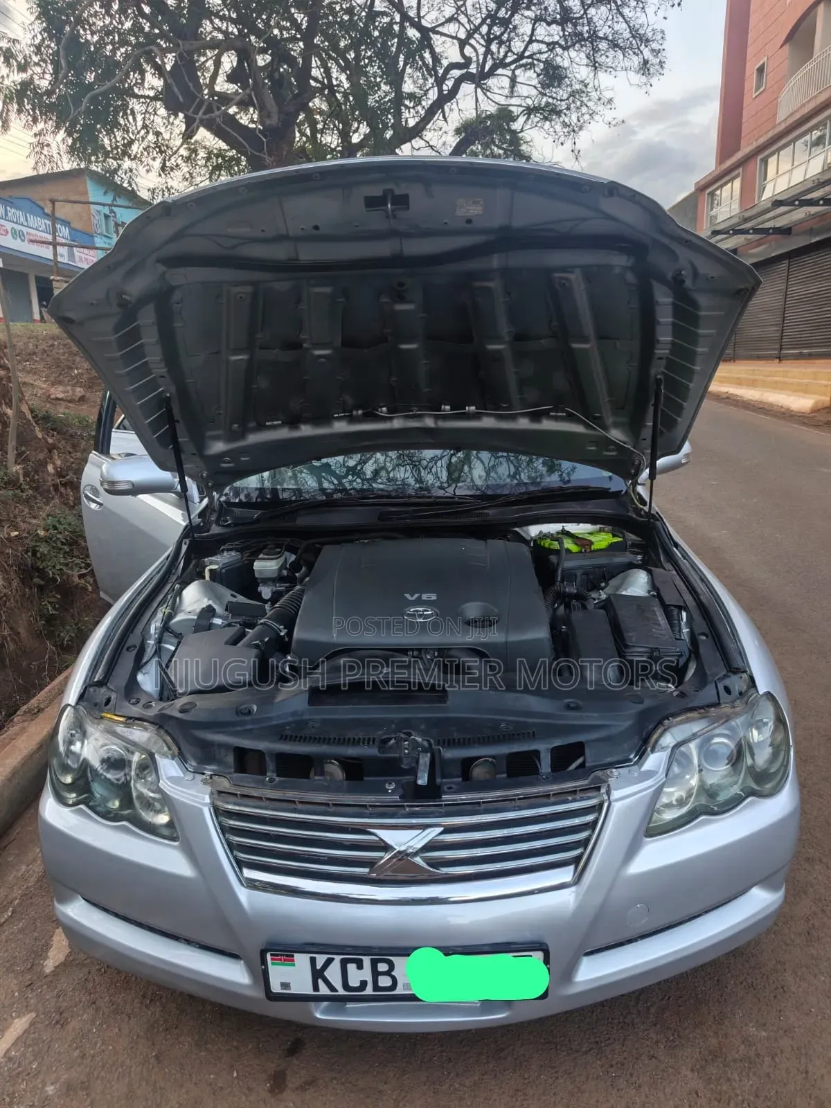 Toyota Mark X 2008 Silver