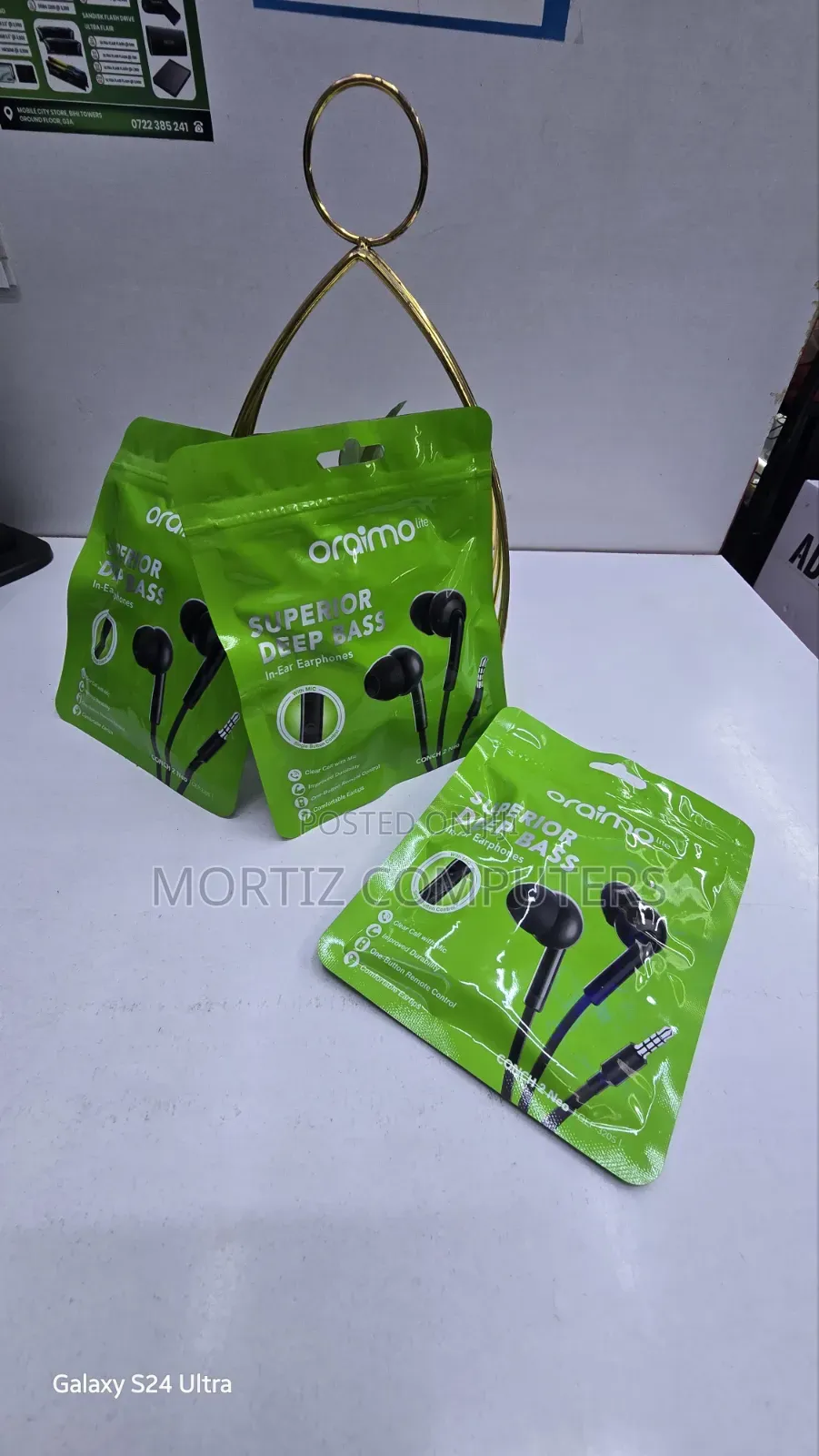 Oraimo in Ear Earphones
