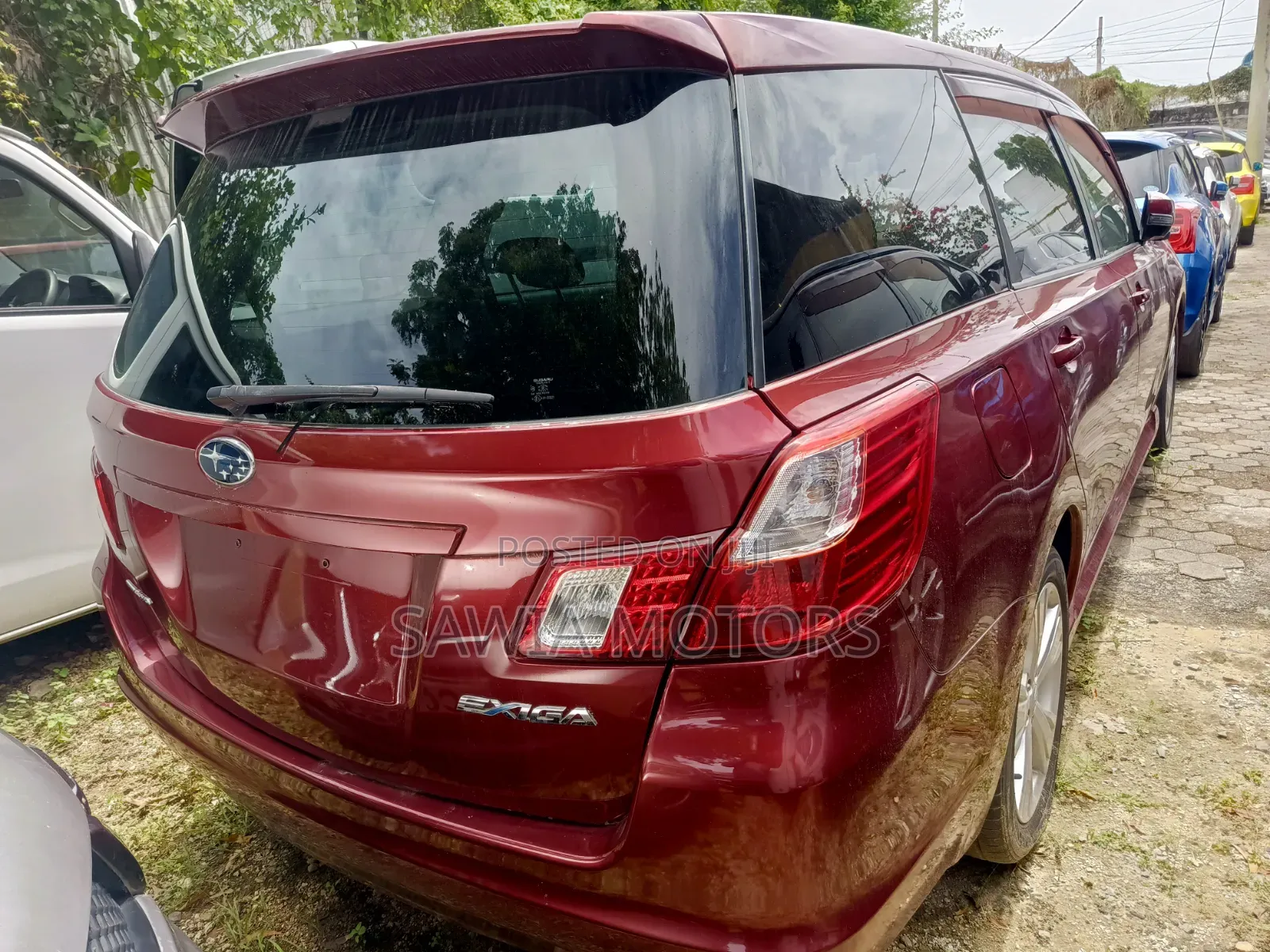 Subaru Exiga 2017 Red