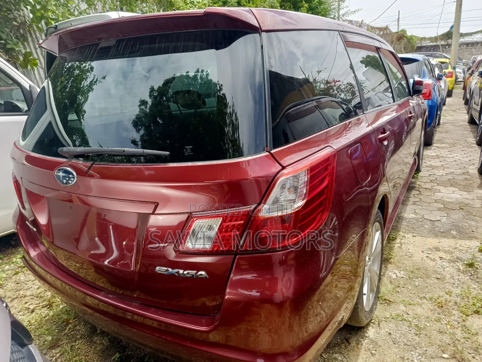 Subaru Exiga 2017 Red