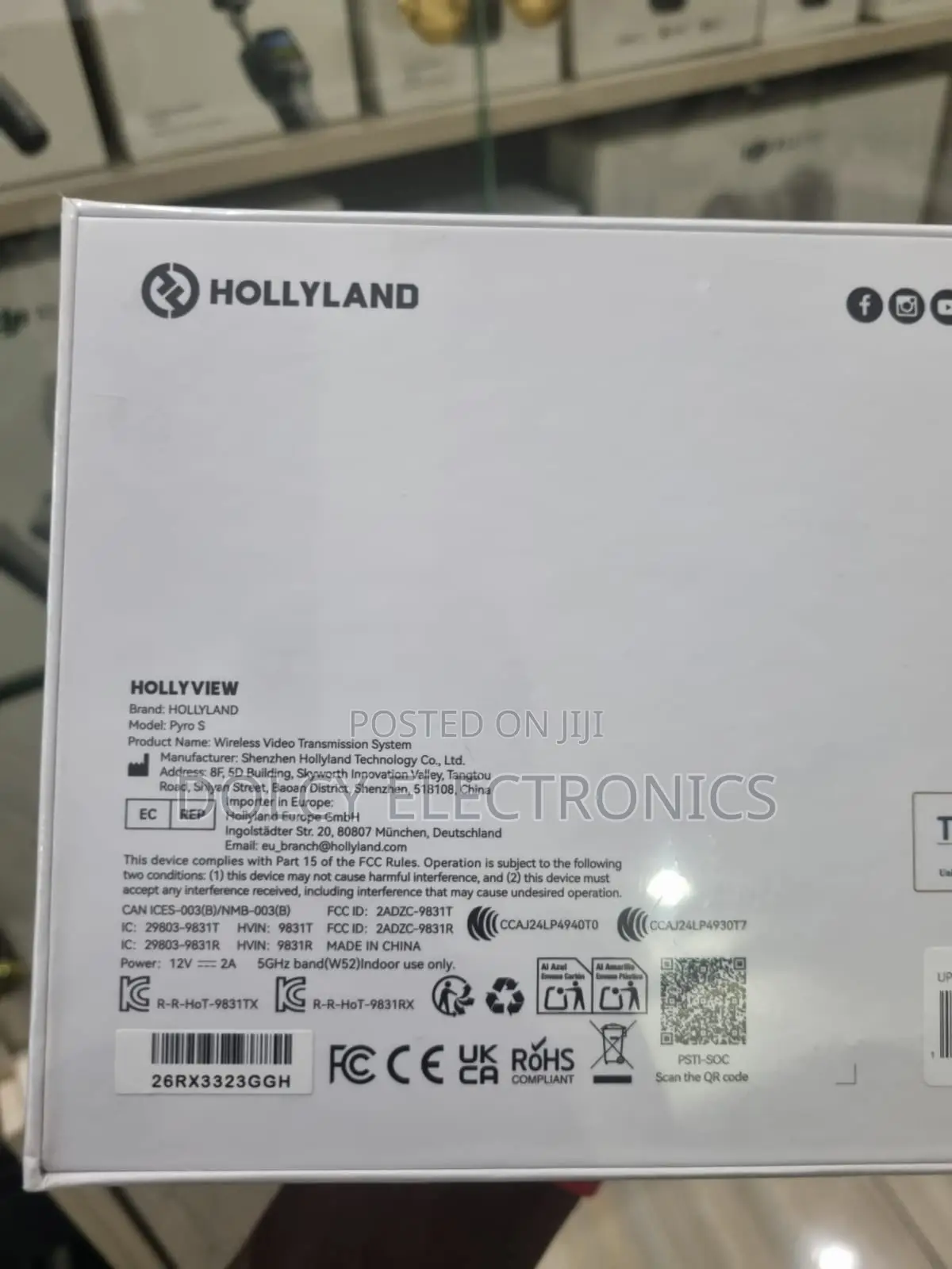 Hollyland PYRO S Wireless Transmission System