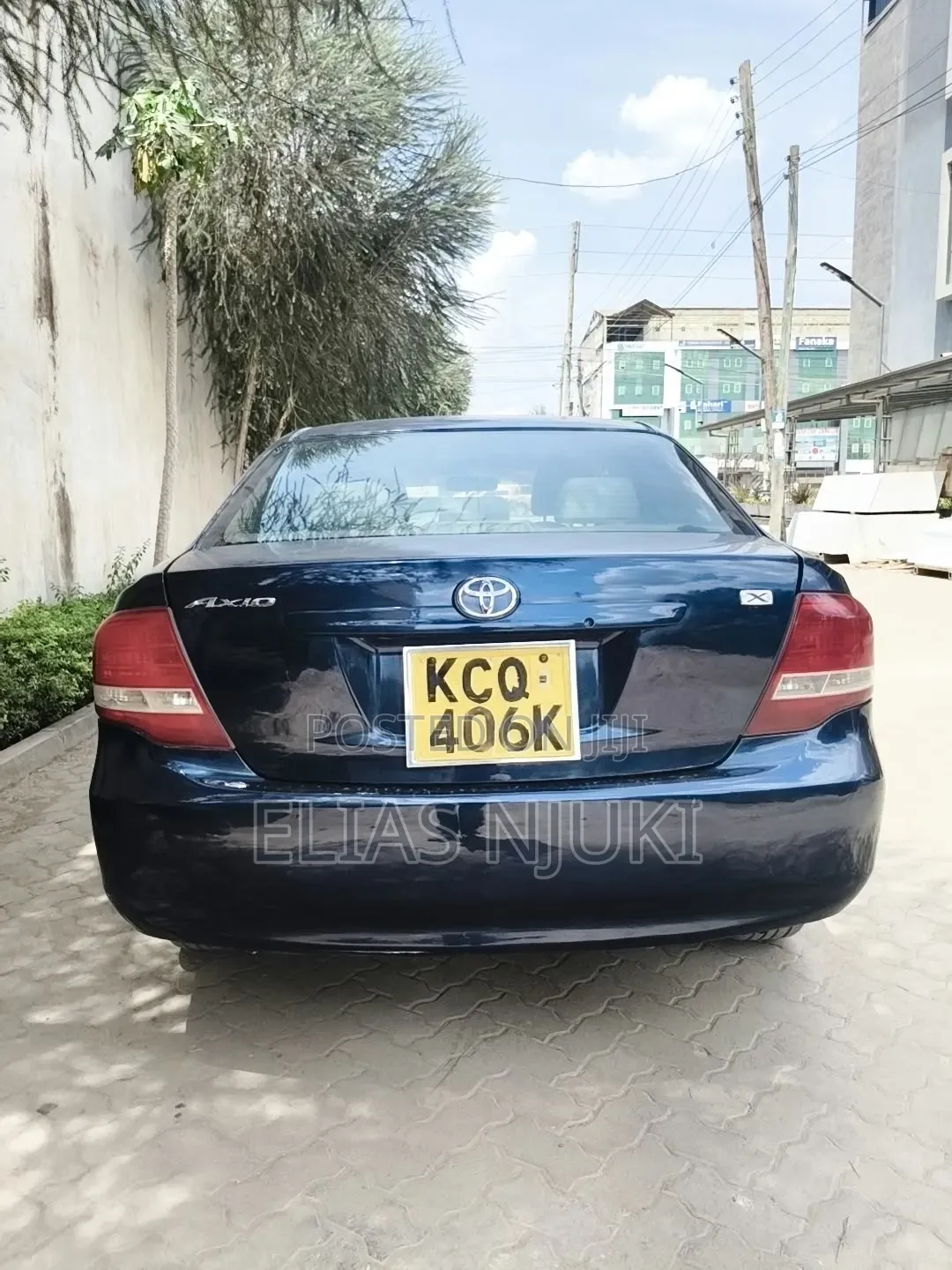 Toyota Axio 2010 Blue