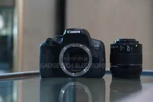 Canon 750d With Kit Lens 18-55mm