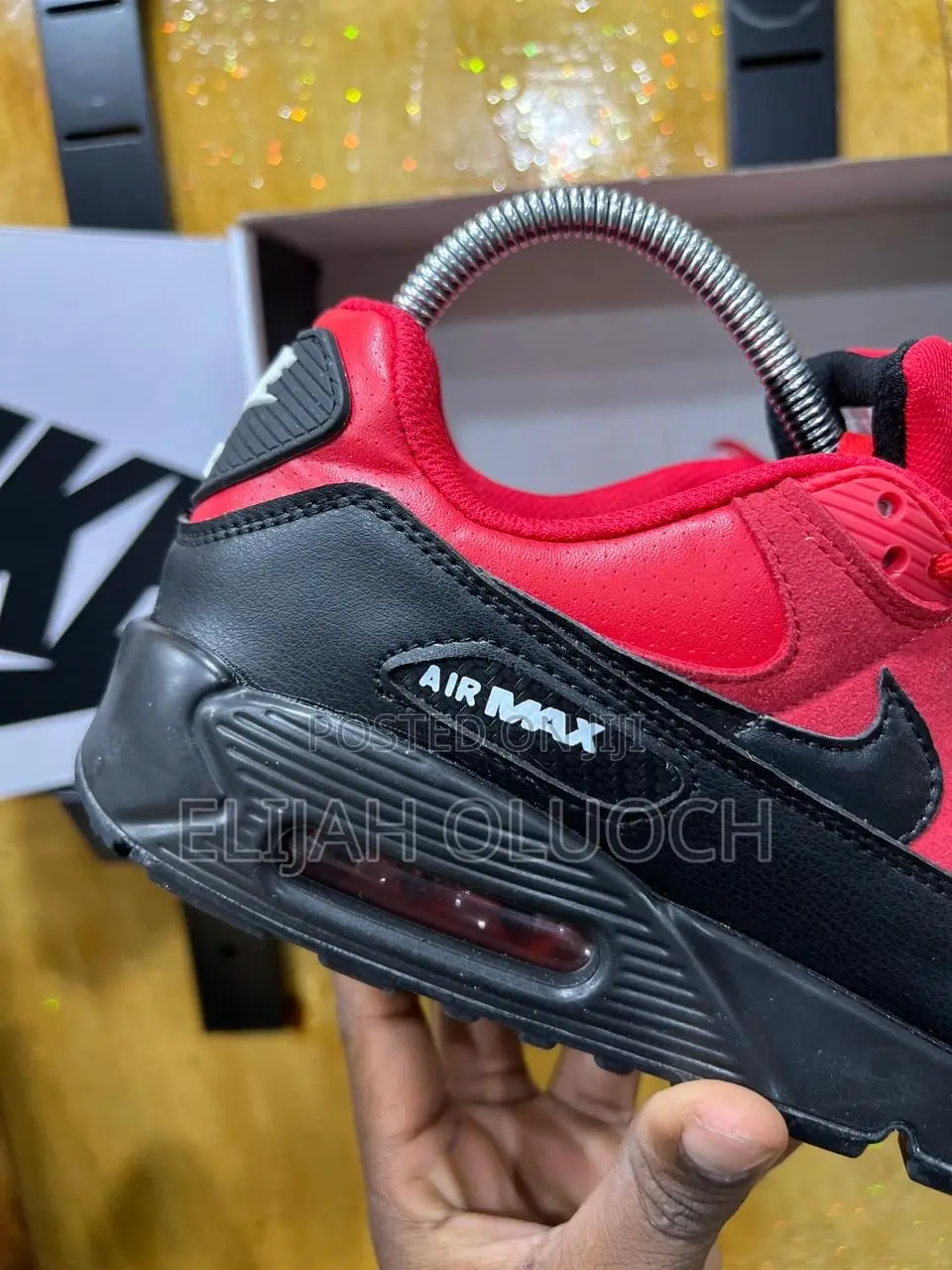 *Nike Airmax-90 Speed Red -39 40 41 42 43 44 45
