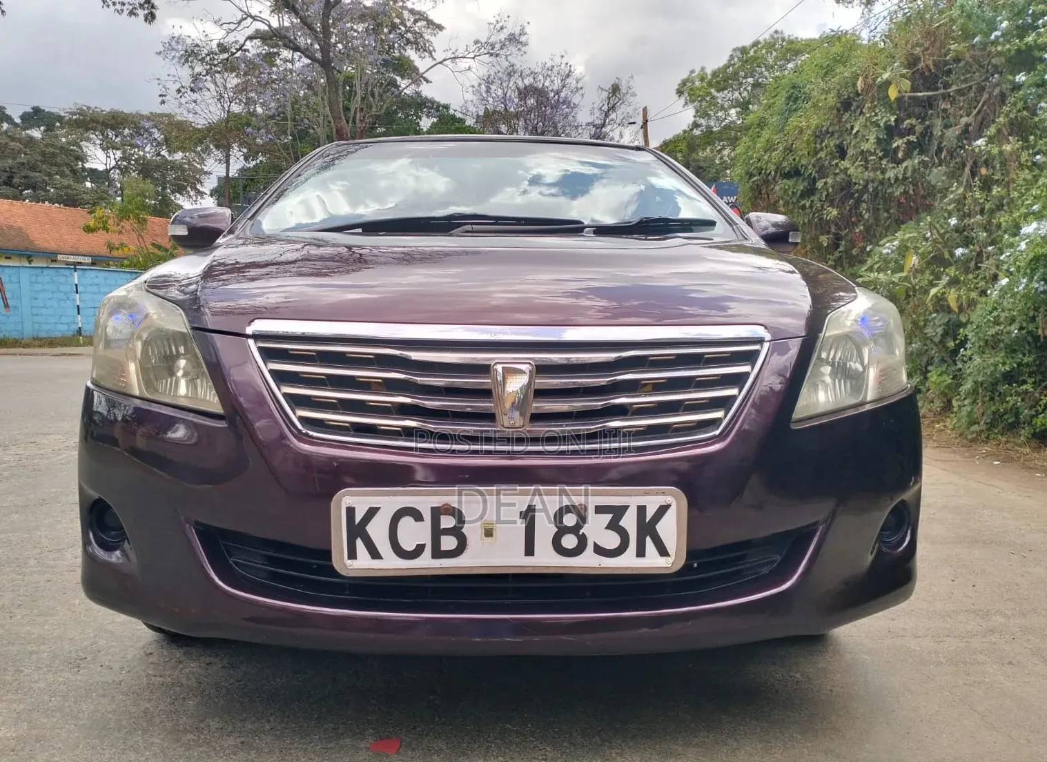 Toyota Premio 2007 Burgundy