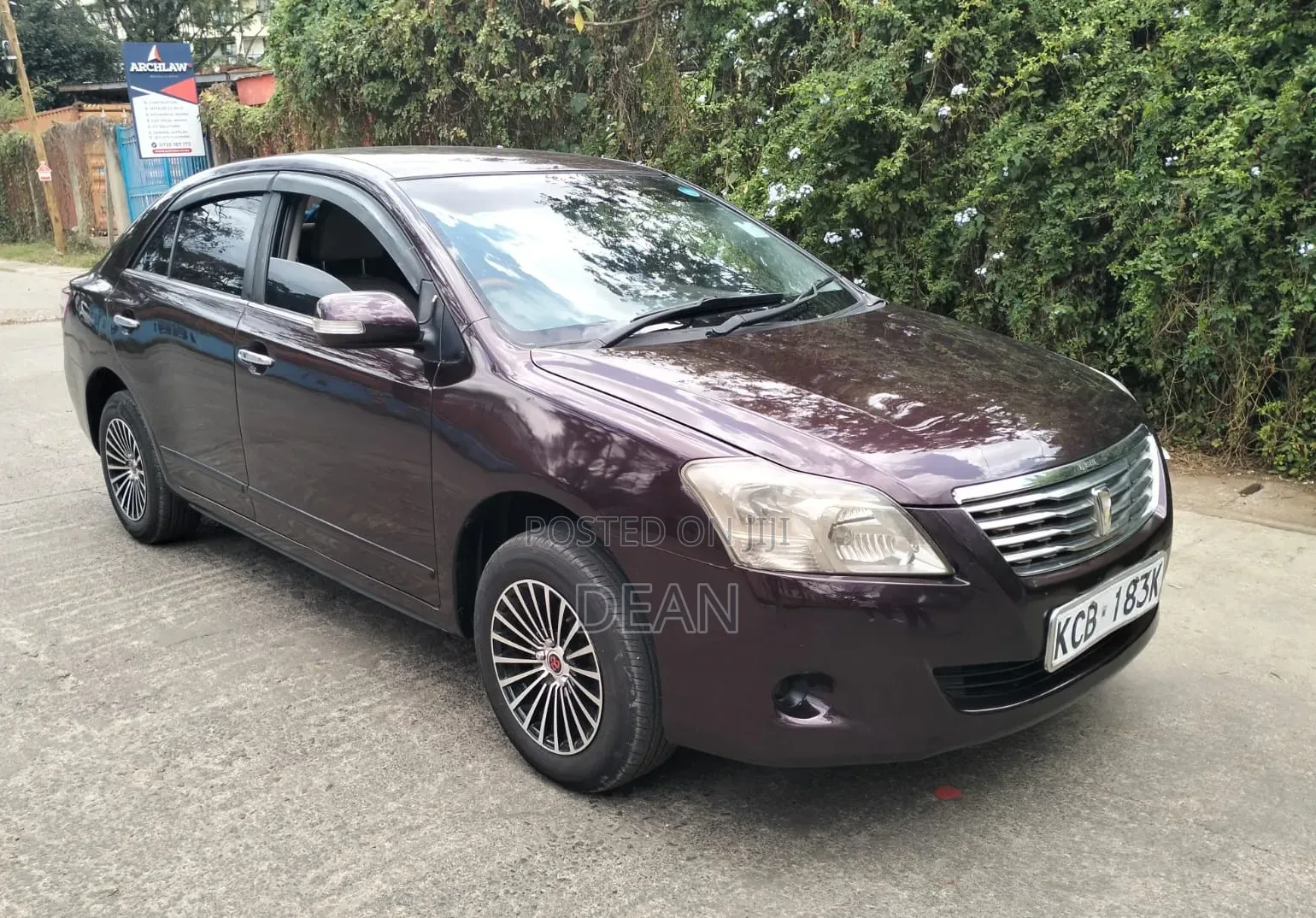 Toyota Premio 2007 Burgundy
