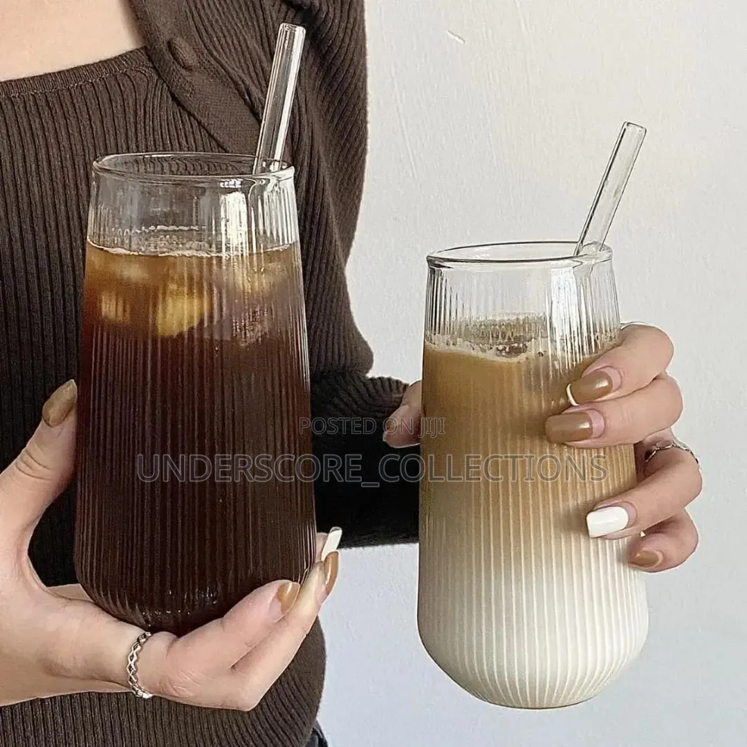 Ribbed Highball Glass(500ml)