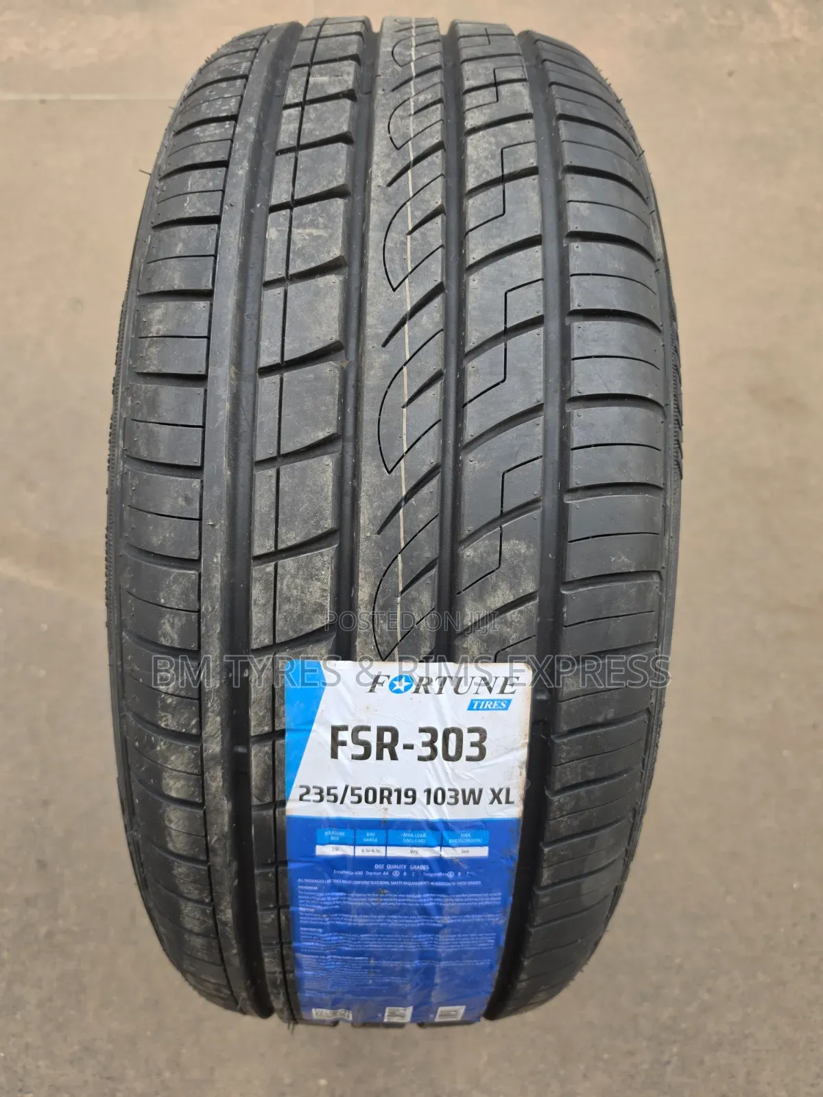 235 /50r19 Fortune