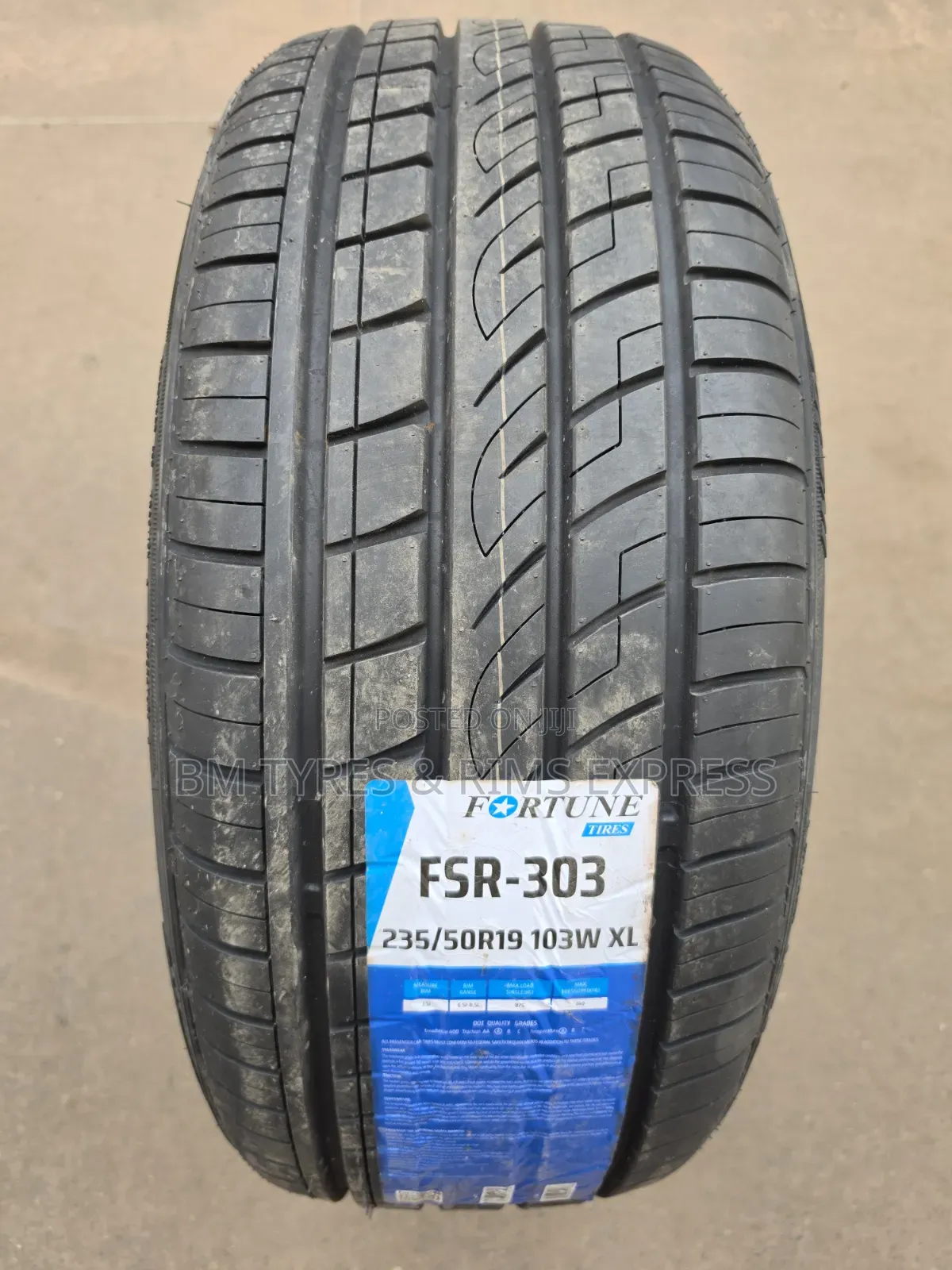 235 /50r19 Fortune