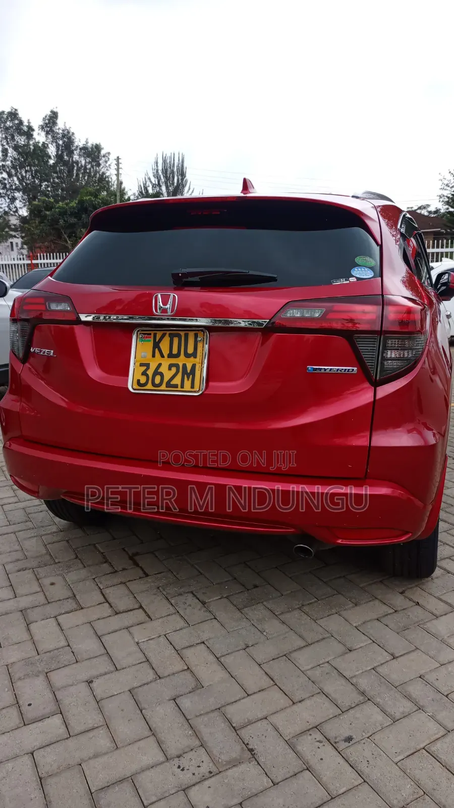 Honda Vezel 2019 Red