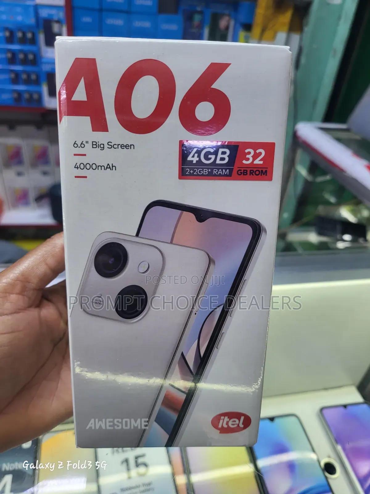 New Itel A06 32 GB Black