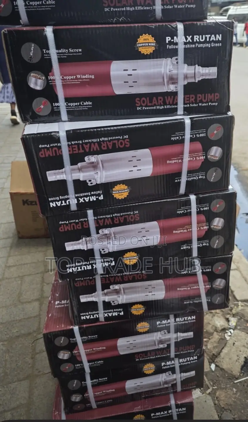 P-Max Rutan Solar Submersible Water Pump 50m by 250w 24v