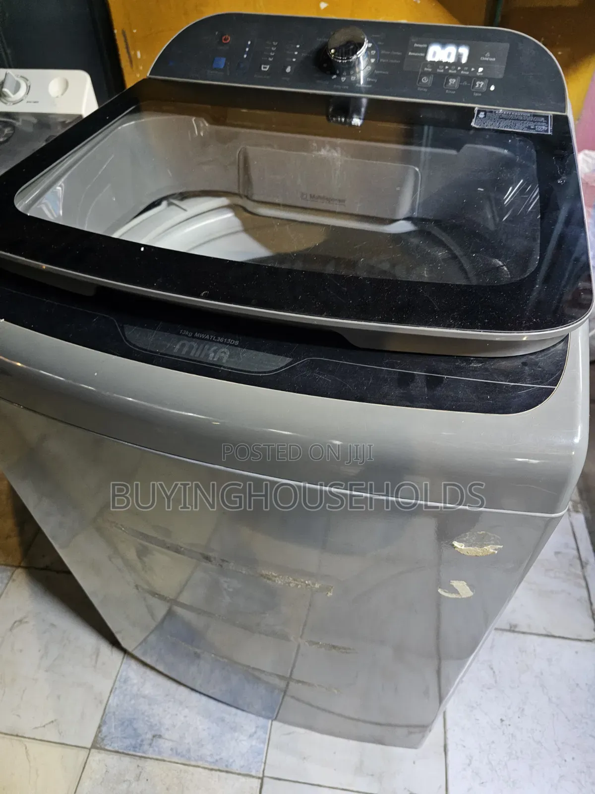 Mika 13kg Top Load Automatic Washing Machine