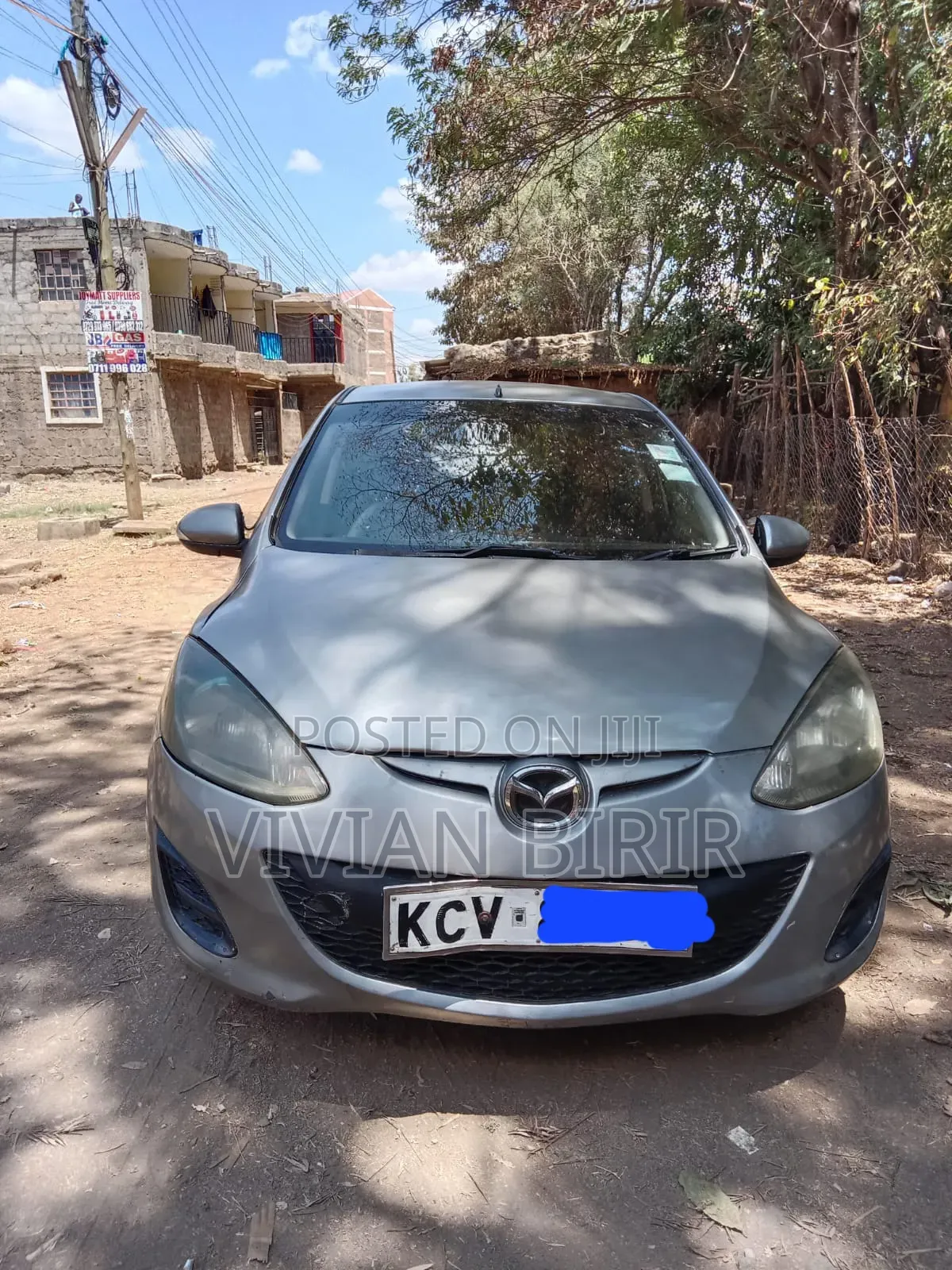 Mazda Demio 2012 Gray