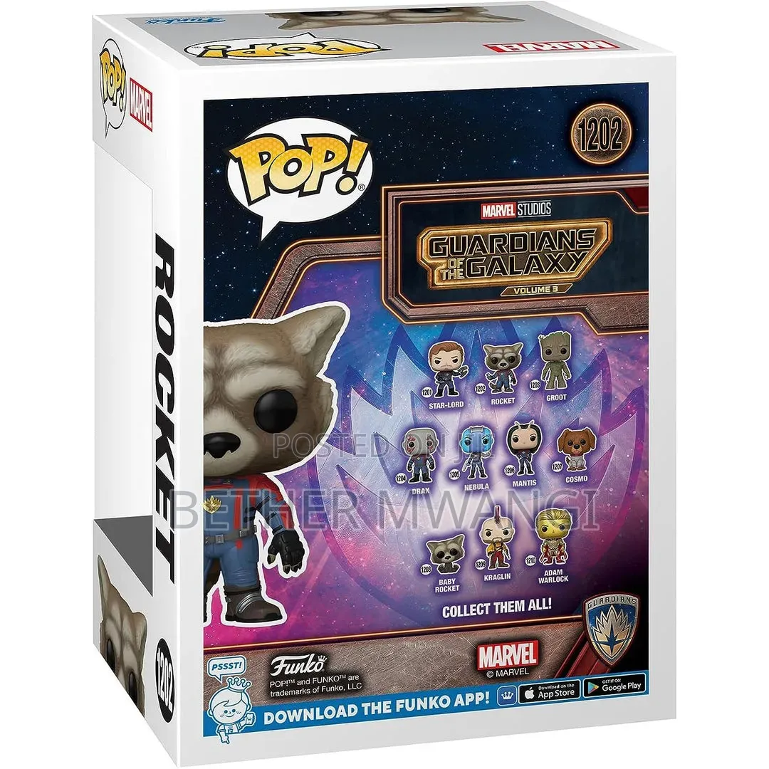 Funko Pop! Marvel: Guardians of the Galaxy Volume 3 - Rocket