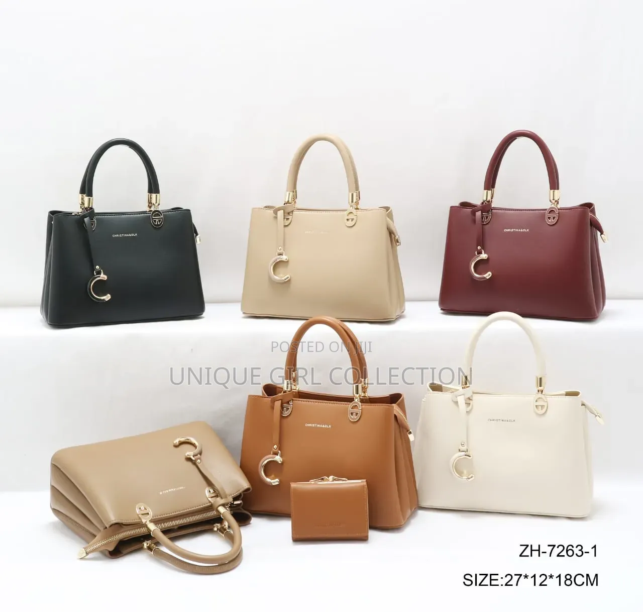 Classic Christina & Olk Ladies’ Handbag With Matching Wallet! 