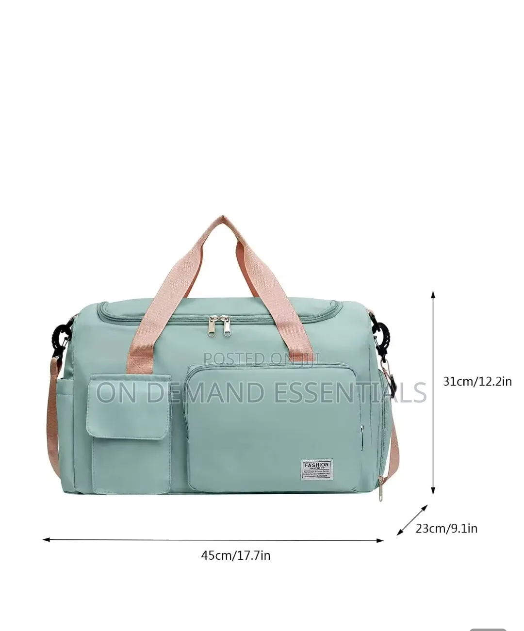 Solid Color Fitness Bag