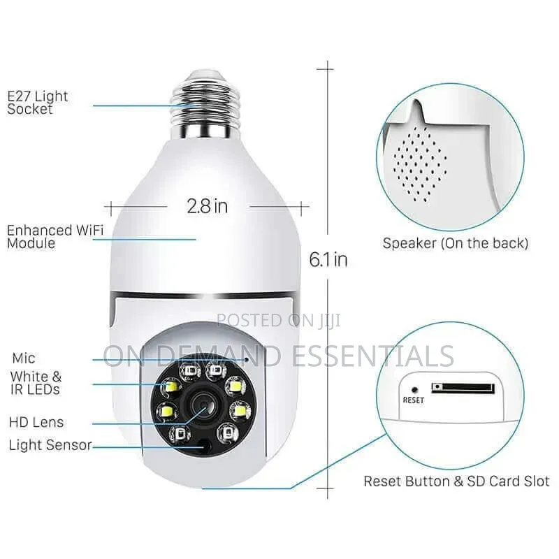 Wifi Panorama Camera Bulb