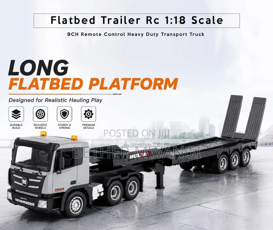 Huina Flat Bed Trailer RC in Kenya