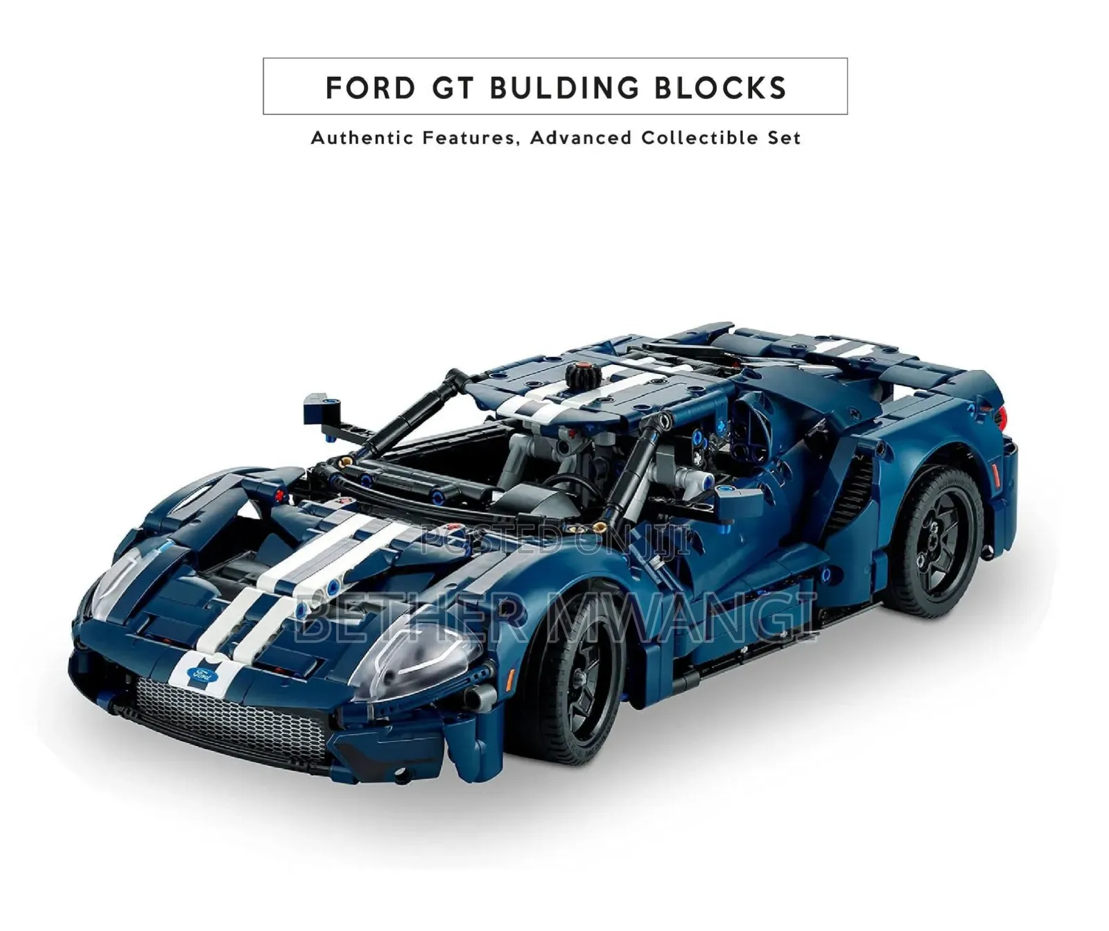 2022 Ford GT Building Set in Kenya