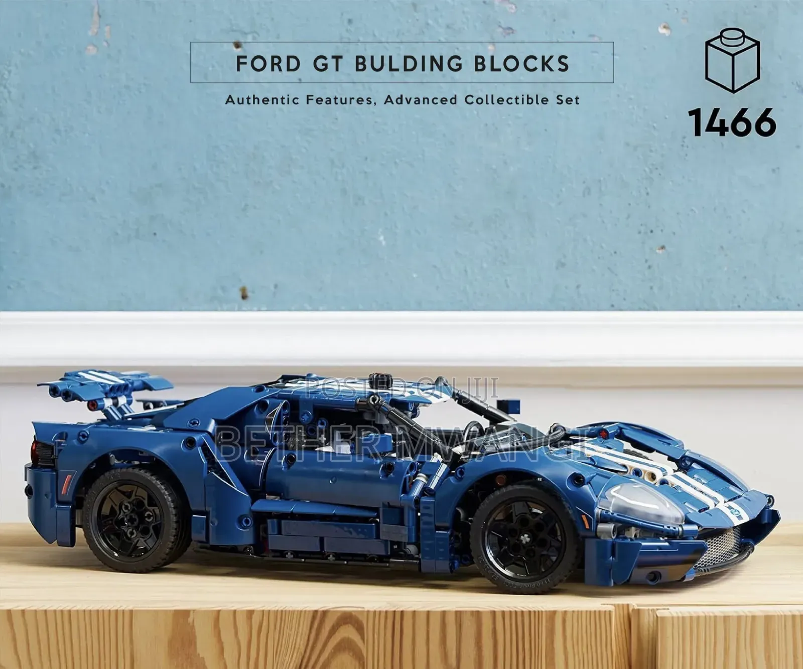 2022 Ford GT Building Set in Kenya