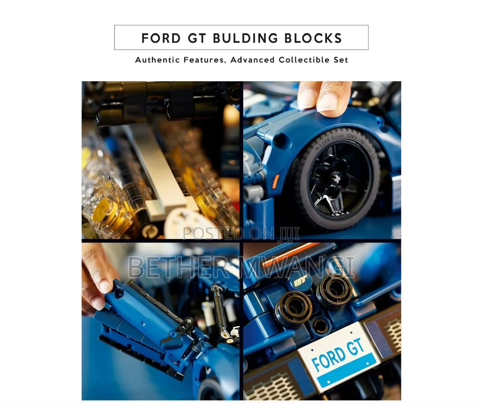 2022 Ford GT Building Set in Kenya