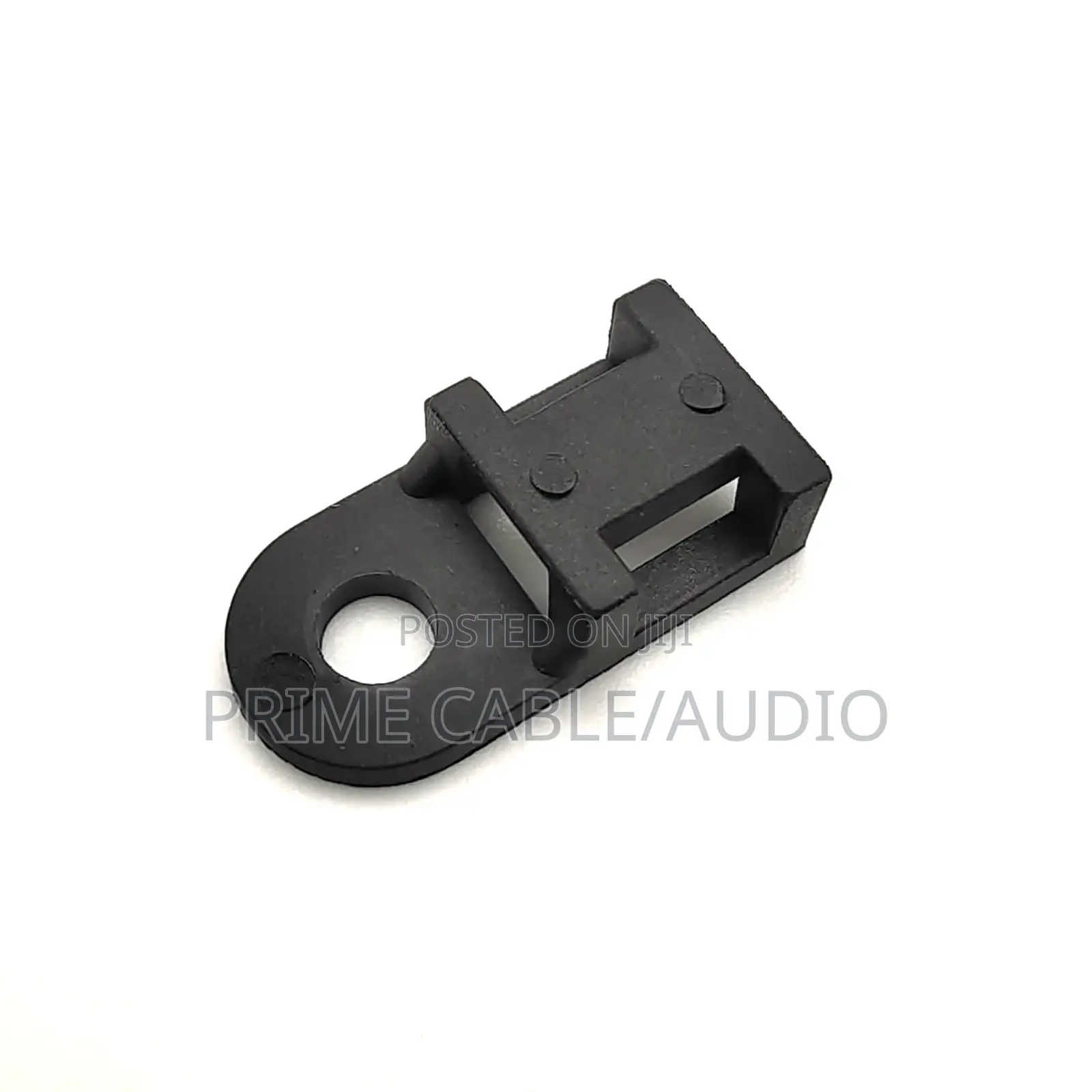 Screw Mount Cable Tie Holder – Black Cable Tie Mounting Base(10pcs)