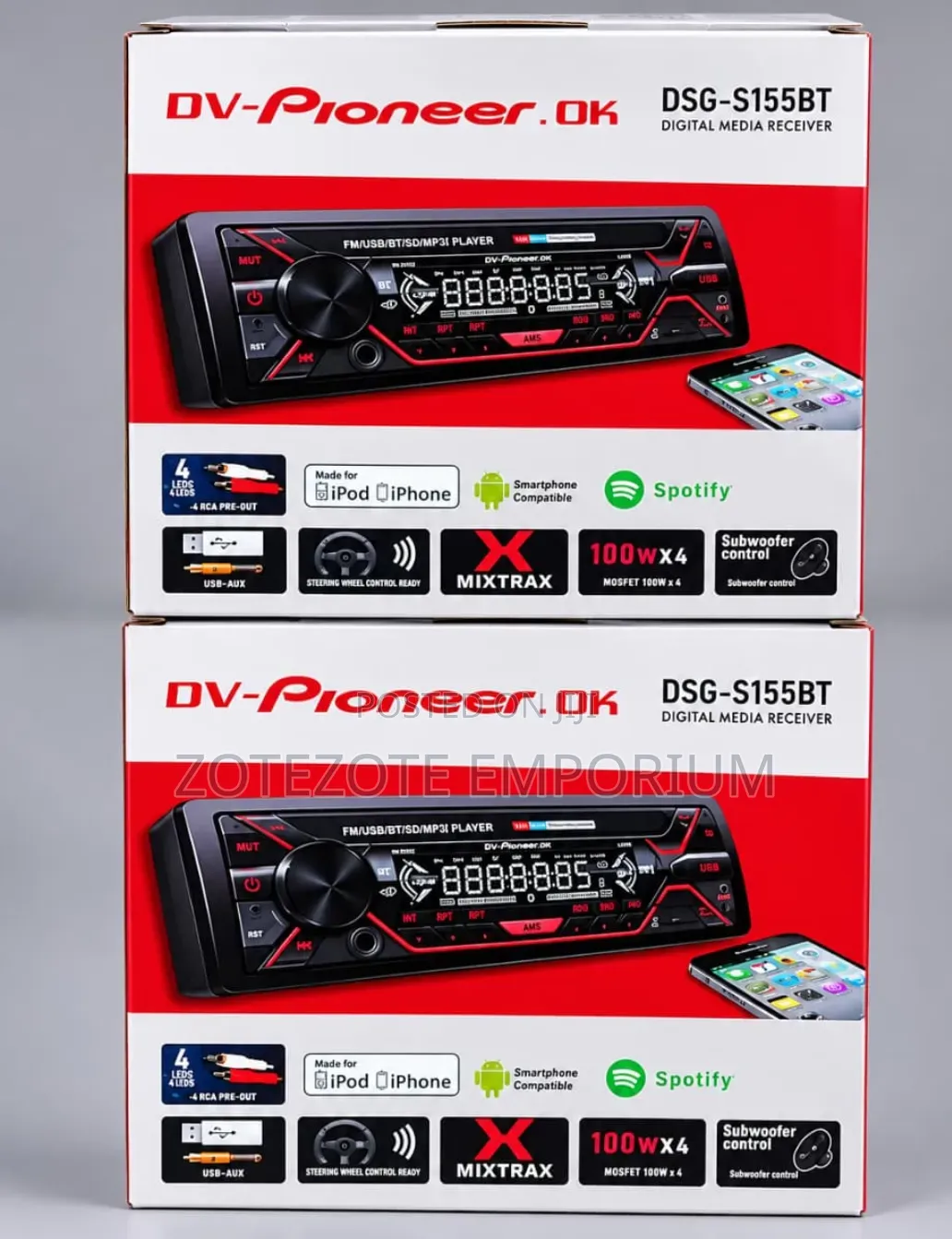 Pioneer Car MP3 Stereo System