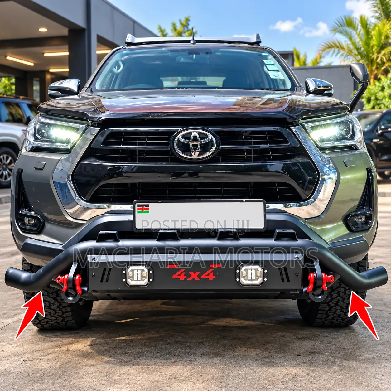 Universal Front Steel Nudge Bar/ Bumper Protector