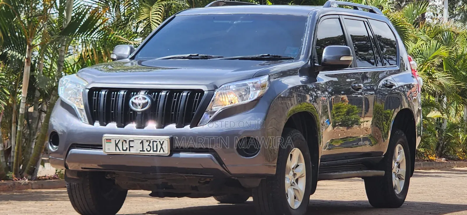 Toyota Land Cruiser Prado 2015 Gray