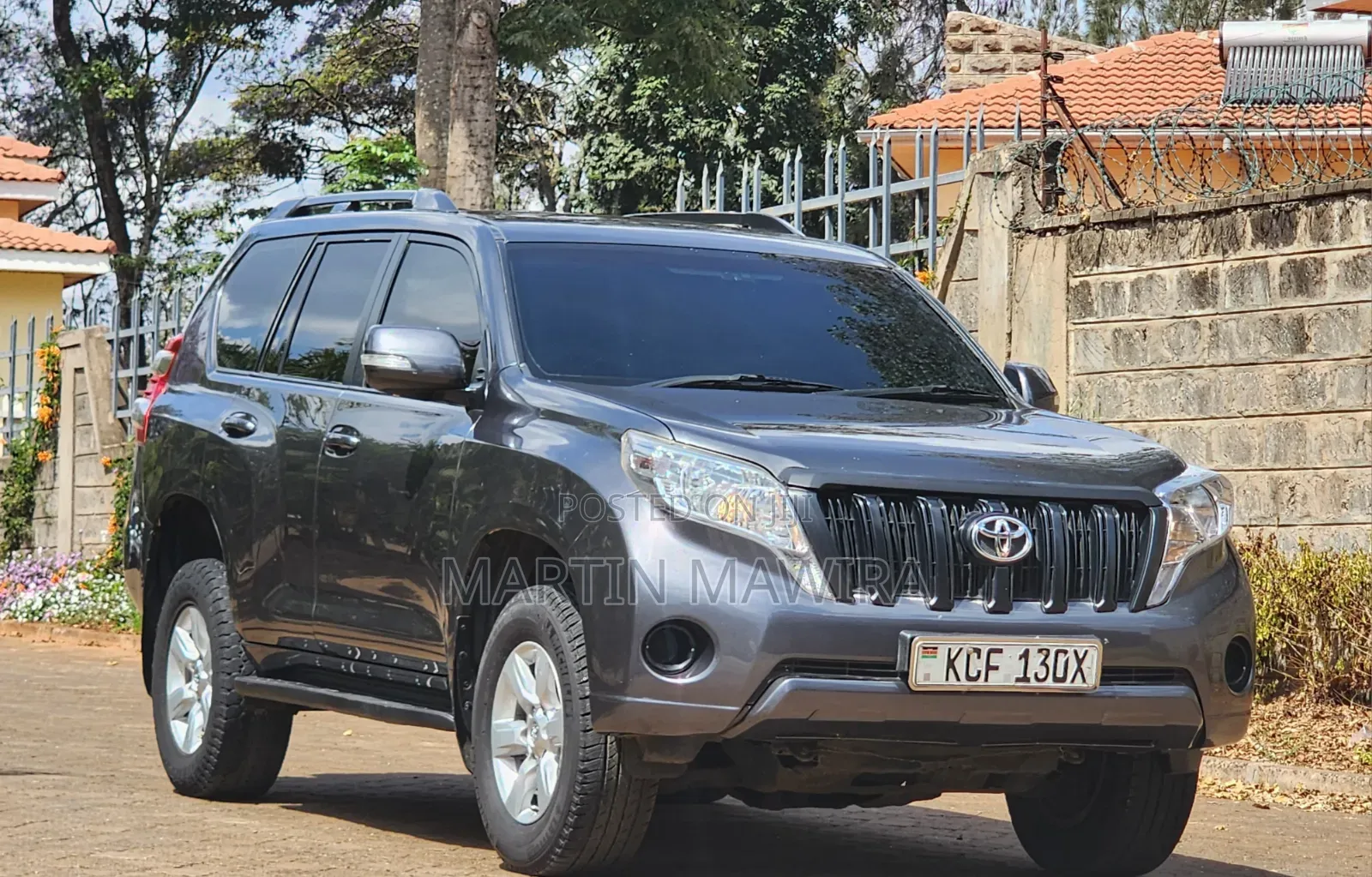 Toyota Land Cruiser Prado 2015 Gray