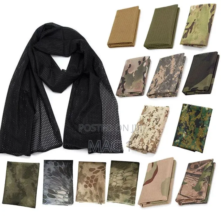 Army Style Mesh Scarf