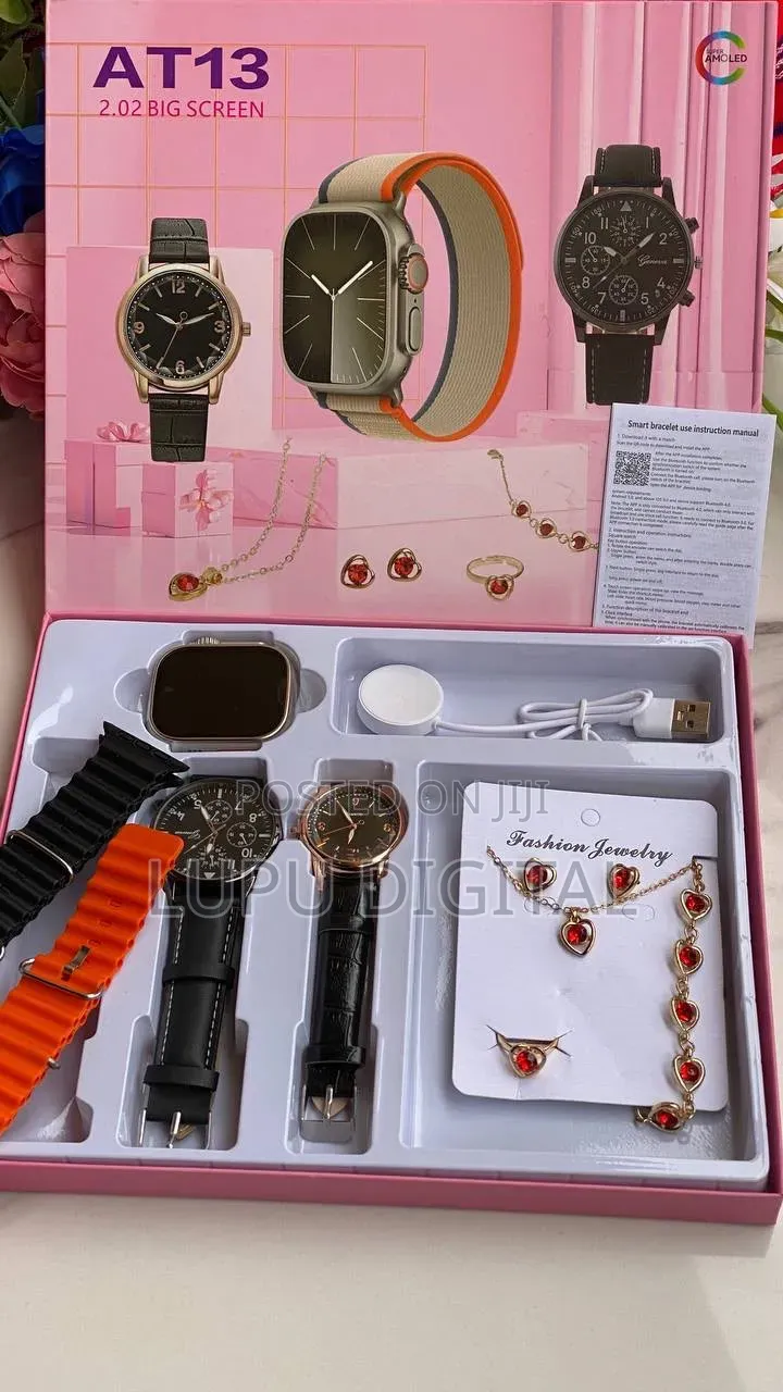Crown At13 Ladies Smart Watch With Jewellery