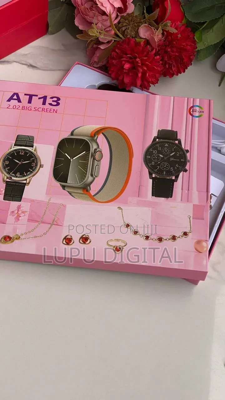 Crown At13 Ladies Smart Watch With Jewellery