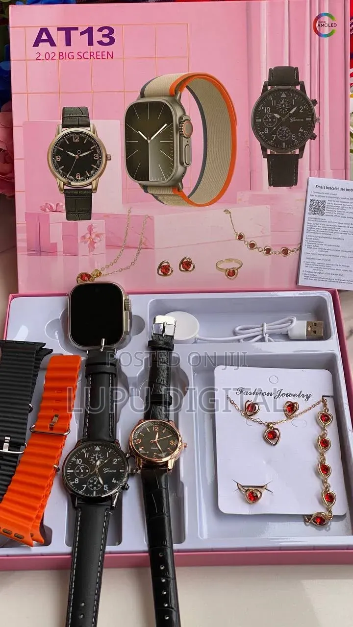 Crown At13 Ladies Smart Watch With Jewellery