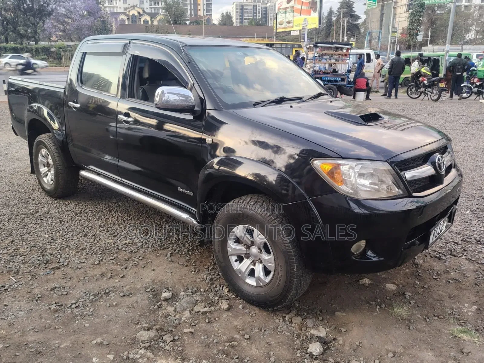 Toyota Hilux 3.0 D-4D Double Cab 2008 Black