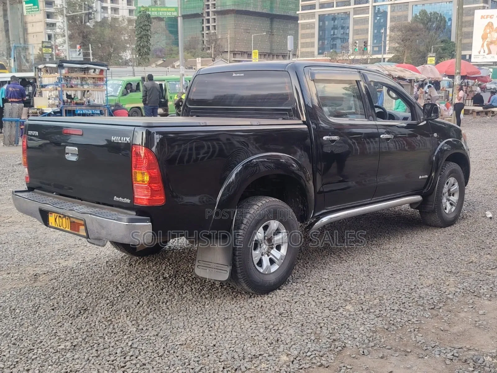 Toyota Hilux 3.0 D-4D Double Cab 2008 Black