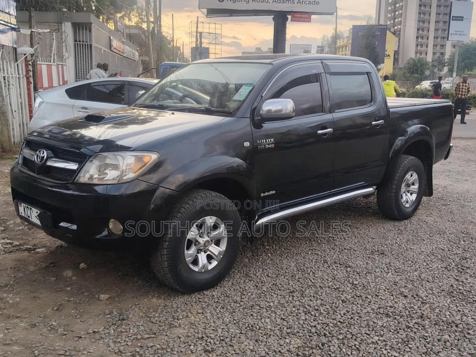 Toyota Hilux 3.0 D-4D Double Cab 2008 Black