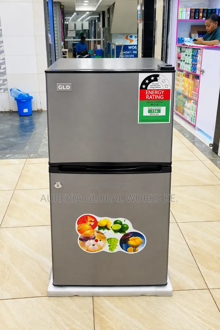 GLD 118l Double Door Refrigerator