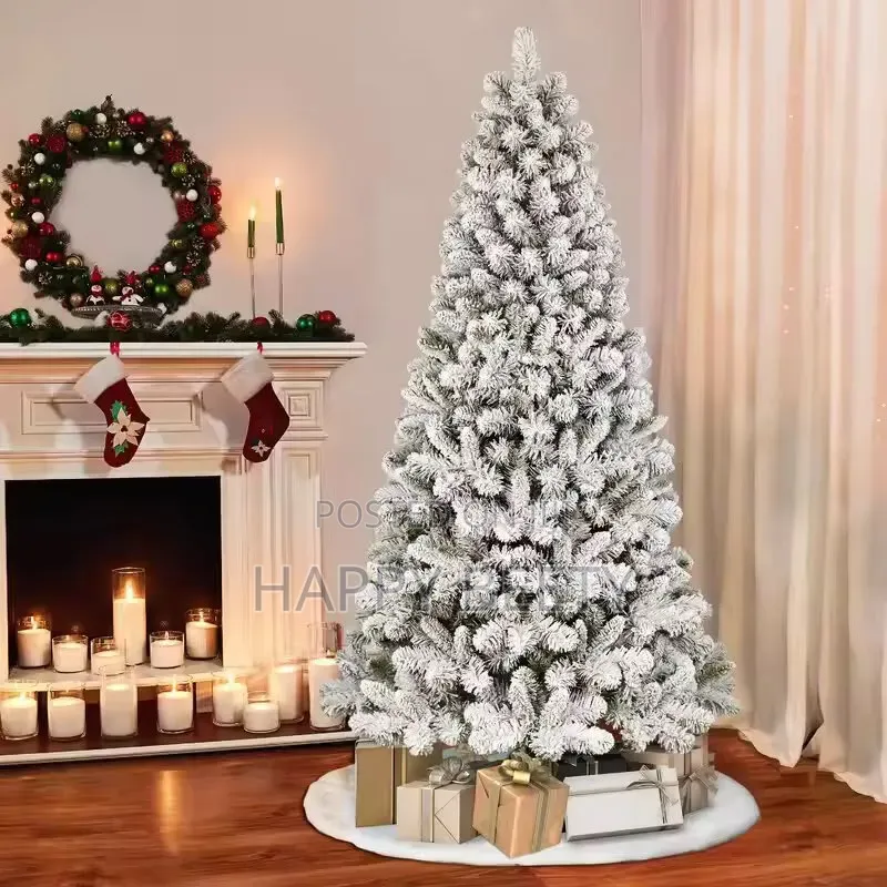 high Count Snow Flocked Christmas Tree(decorations Not Included)