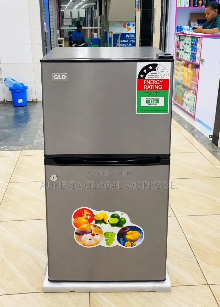 GLD 118l Double Door Refrigerator