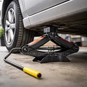 2-Tonne Manual Car Scissor Jack – Heavy Duty Vehicle Lifting Tool