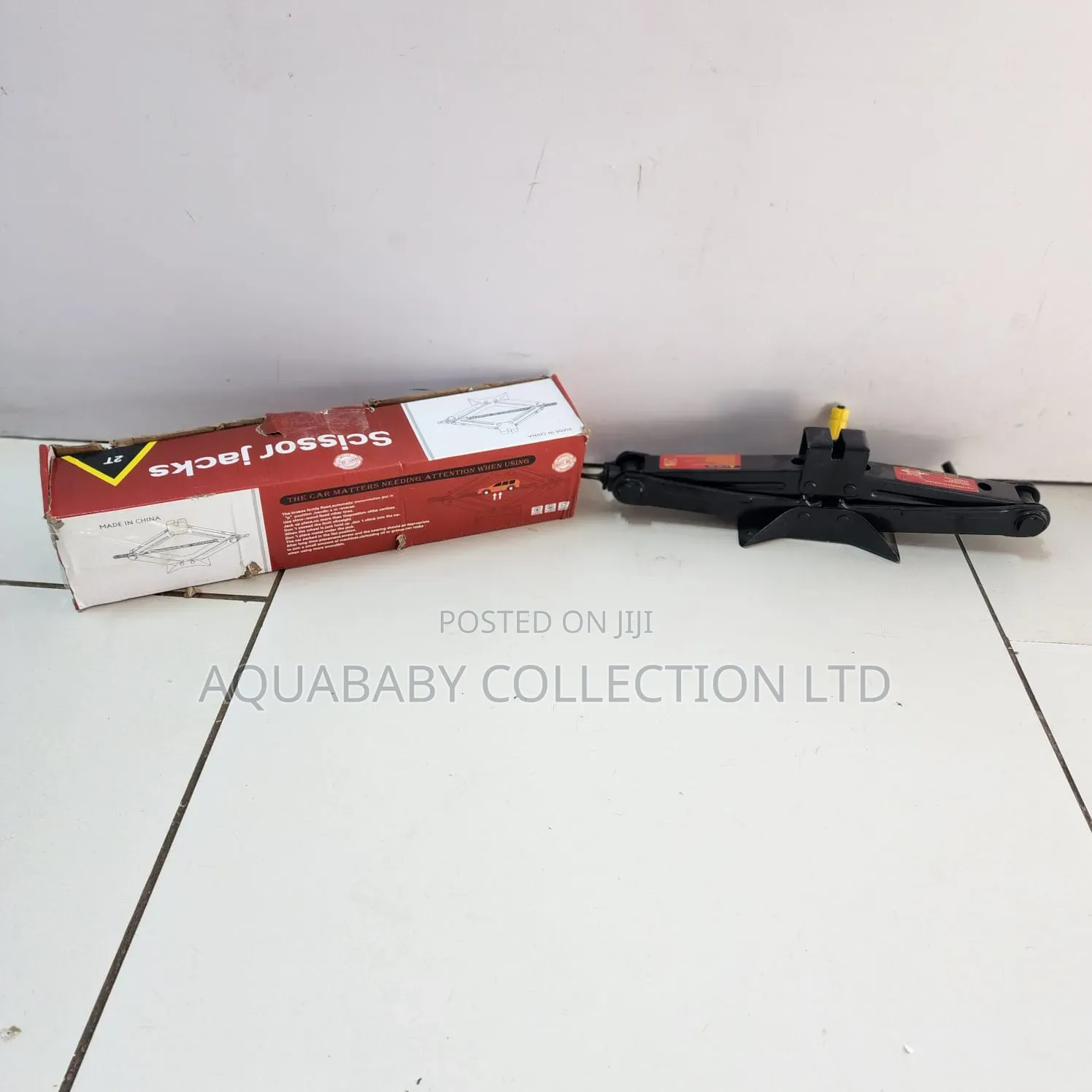 2-Tonne Manual Car Scissor Jack – Heavy Duty Vehicle Lifting Tool