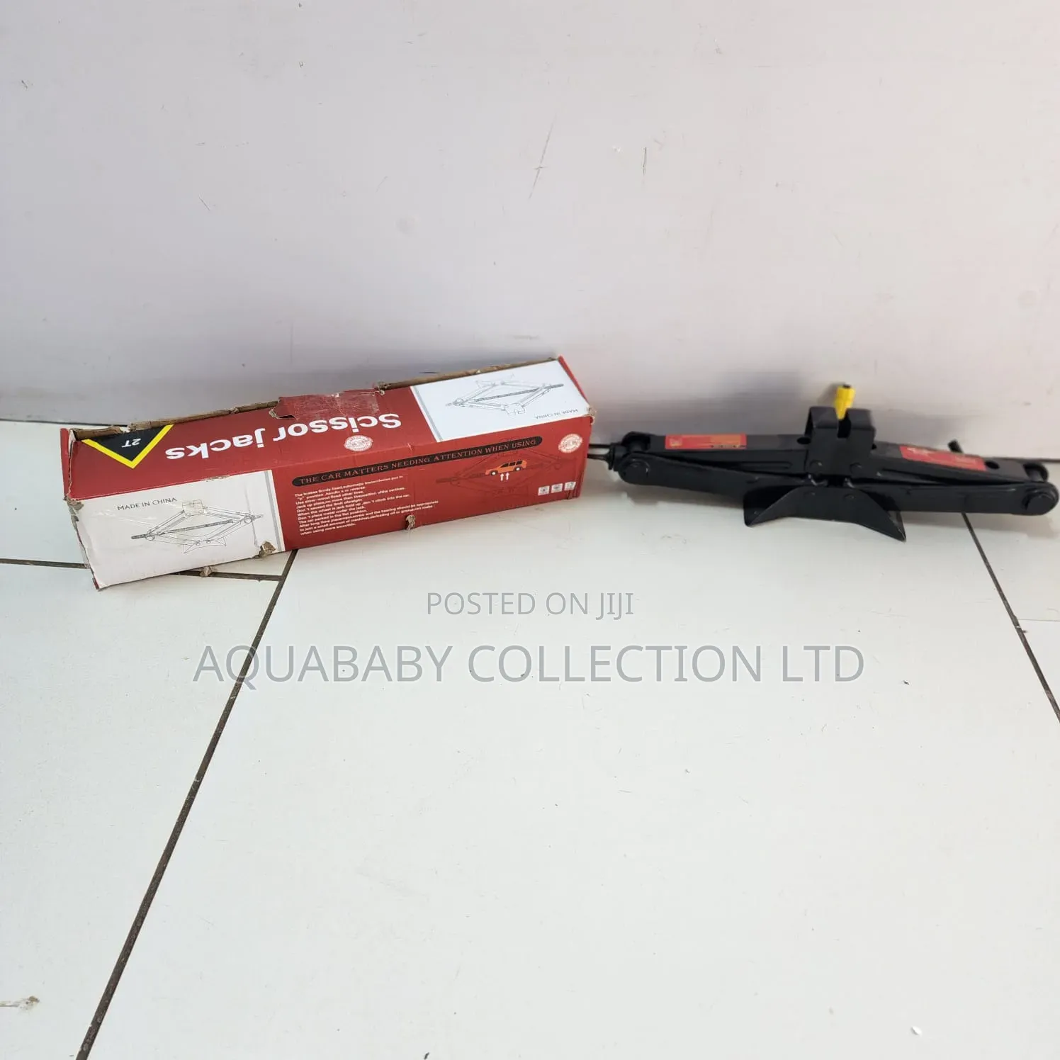 2-Tonne Manual Car Scissor Jack – Heavy Duty Vehicle Lifting Tool